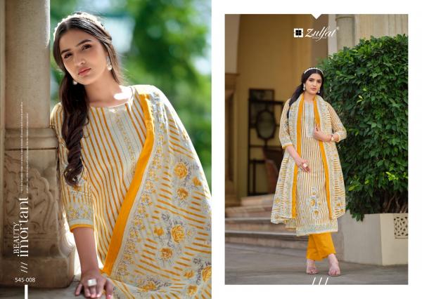 Zulfat Farhana Vol 5 Cotton Printed Dress Material Collection